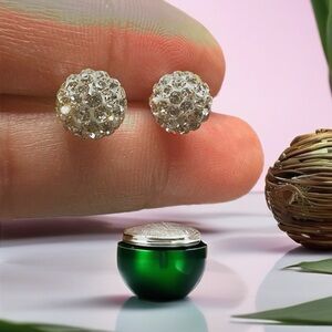 Elegant Crystal Stud Earrings